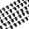 Natural Black Tourmaline Beads Strands G-P607-A03-01-2
