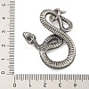 316 Surgical Stainless Steel Pendants STAS-Z073-124AS-04-3