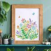 Plastic Reusable Drawing Painting Stencils Templates DIY-WH0172-465-5