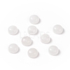 Natural White Jade Cabochons G-P393-R69-8MM-2