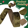 15 Yards 3 Styles Polyester Single Face Velvet Ribbons SRIB-BC0001-31D-4