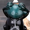 Ceramic Decorations Lotus Frog Flowback Incense Stove Ceramic Incense Stove Decorations Gift JX843A-5