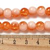 Crackle Glass Beads X1-GLAA-U001-8mm-10-4