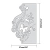 Floral Design Carbon Steel Cutting Dies Stencils DIY-WH0170-010-2