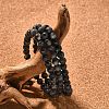 Natural Larvikite Beads Stretch Bracelets BJEW-F380-01-A14-1