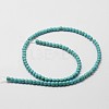 Synthetic Howlite Bead Strand X-G-P228-04-4mm-2