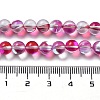 Synthetic Moonstone Beads Strands G-P528-J01-03-4