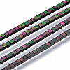 Electroplate Non-magnetic Synthetic Hematite Beads Strands G-T114-80-4