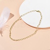 Brass Link Chains Necklaces for Men Women NJEW-JN03769-3