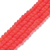 Transparent Glass Beads Strands EGLA-A034-T8mm-MD01-1