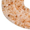Heated Natural Citrine Beads Strands GG-CBA41EF-A01-6x4mm-4
