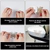 Iron On Rhinestone Glue Sheets DIY-NB0002-95-4