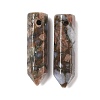 Natural African Opal Pointed Pendants G-D460-01L-2