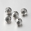 Tibetan Style Alloy Round Beads X-TIBEB-O004-43-1