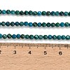 Natural Chrysocolla Beads Strands GG-CBA77FB-B12-3mm-4