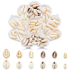 HOBBIESAY 6 Styles Natural Mixed Cowrie Shell Beads BSHE-HY0001-01-1