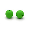 Round Food Grade Eco-Friendly Silicone Beads SI-JX0066A-48-1