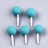 Handmade Polymer Clay 3D Lollipop Embellishments X-CLAY-T016-82B-1