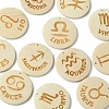 12Pcs 12 Styles Wood Pendants WOOD-FS0001-25-3