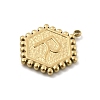 201 Stainless Steel Pendants STAS-R227-01R-G-2