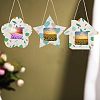 Natural Poplar Wood Hanging Photo Frame ODIS-FG0001-12-6