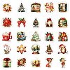 50Pcs Christmas Eve Theme Cartoon Paper Stickers DIY-P085-11-6