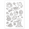 PVC Plastic Stamps DIY-WH0167-56-63-1