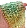 Transparent Painted Glass Beads Strands DGLA-A034-T2mm-A04-2