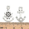 Tibetan Style Alloy Pendants TIBEP-M038-03AS-3