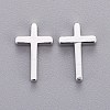 Brass Tiny Cross Charms X-KK-L189-05P-2