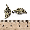 Tibetan Style Brass Pendants KK-M284-38AB-3