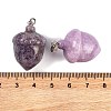 Natural Lepidolite Pendants G-Q172-08P-04-3