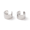 Non-Tarnish 304 Stainless Steel Ear Cuff Findings STAS-P249-18P-01-3