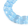 Natural Selenite Beads Strands G-F750-18-4
