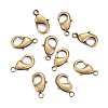 Antique Bronze Brass Lobster Claw Clasps X-KK-902-AB-NF-2