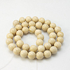 Natural Fossil Beads Strands G-E110-12mm-2-2