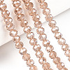 Electroplate Glass Beads Strands EGLA-A034-T3mm-A29-4