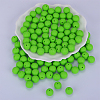 Round Silicone Focal Beads SI-JX0046A-119-1