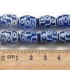 Tibetan Style dZi Beads Strands TDZI-NH0001-C12-01-5