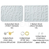 2Pcs 2 StyleLeaf & Tree Pendant Silicone Molds DIY-FS0005-05-4