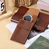 PU Leather Single Watch Storage Envelope Boxes CON-WH0089-229-5