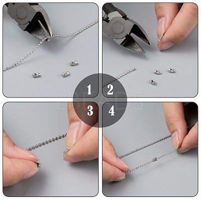 Brass Ball Chains CHC013Y-NFK-1