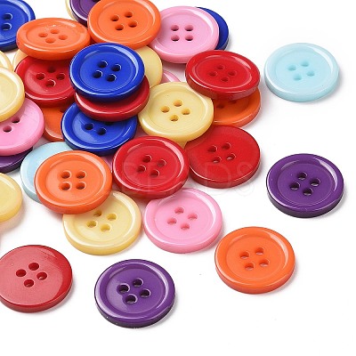 Resin Buttons RESI-D030-18mm-M-1