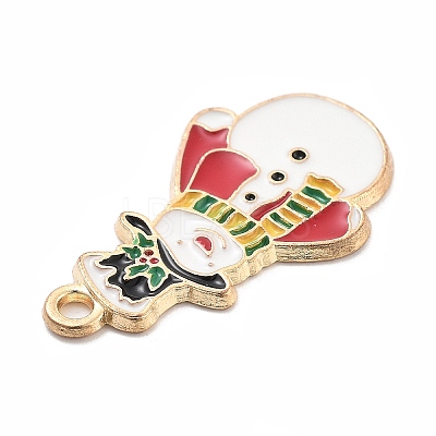Christmas Theme Alloy Enamel Pendants X1-ENAM-D060-04B-1