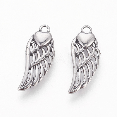 316 Surgical Stainless Steel Pendants STAS-P225-106AS-1
