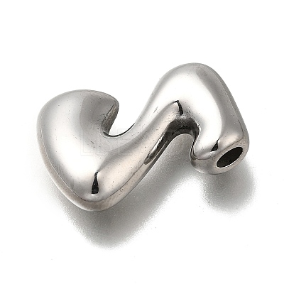 304 Stainless Steel Pendants STAS-S166-02P-26-1
