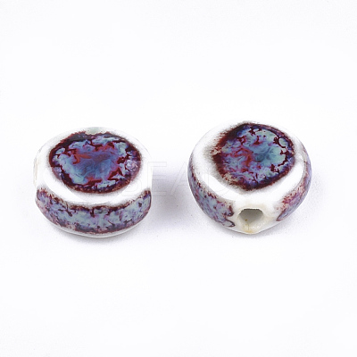 Handmade Porcelain Beads PORC-S498-39J-1