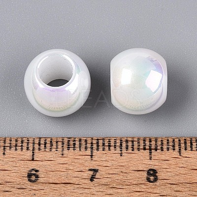 ABS Plastic European Beads X-SACR-T017-80-1