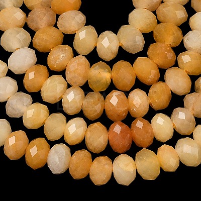 Natural Topaz Jade Bead Strands G-D344-A36-01-1