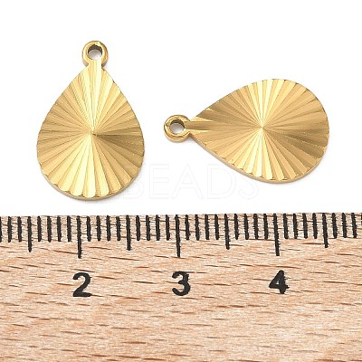 304 Stainless Steel Pendants STAS-C167-08H-G-1